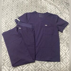 Figs scrub set - Purple - L/XL